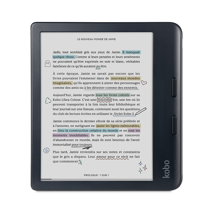 Kobo Libra Colour Noir