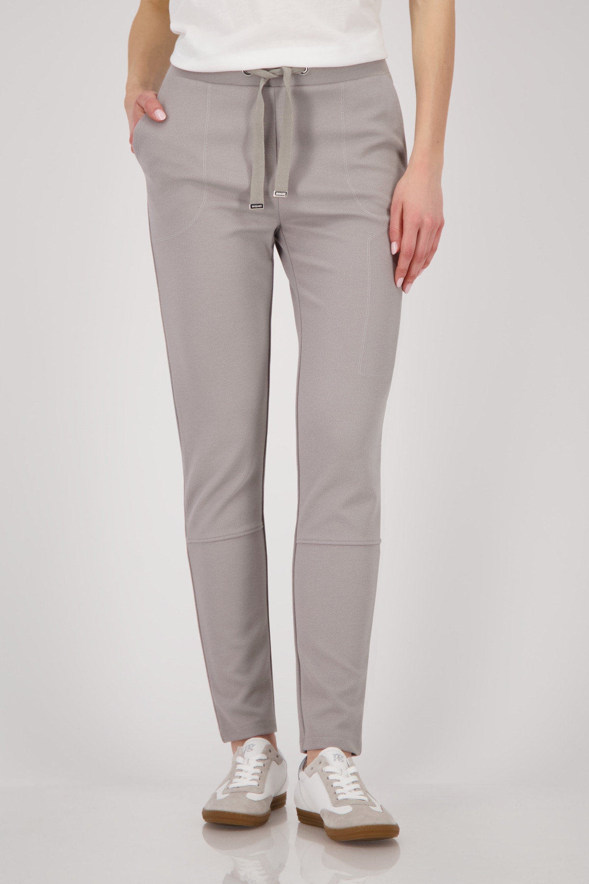 Monari Jogger Pants »Hose Basic Rippe«  mit schmaler Beinform