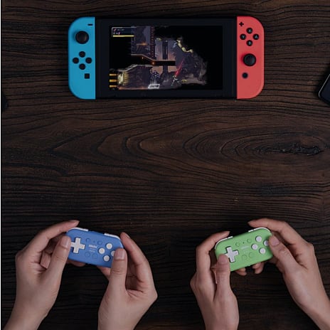 8BitDo Micro Bluetooth Gamepad - blå