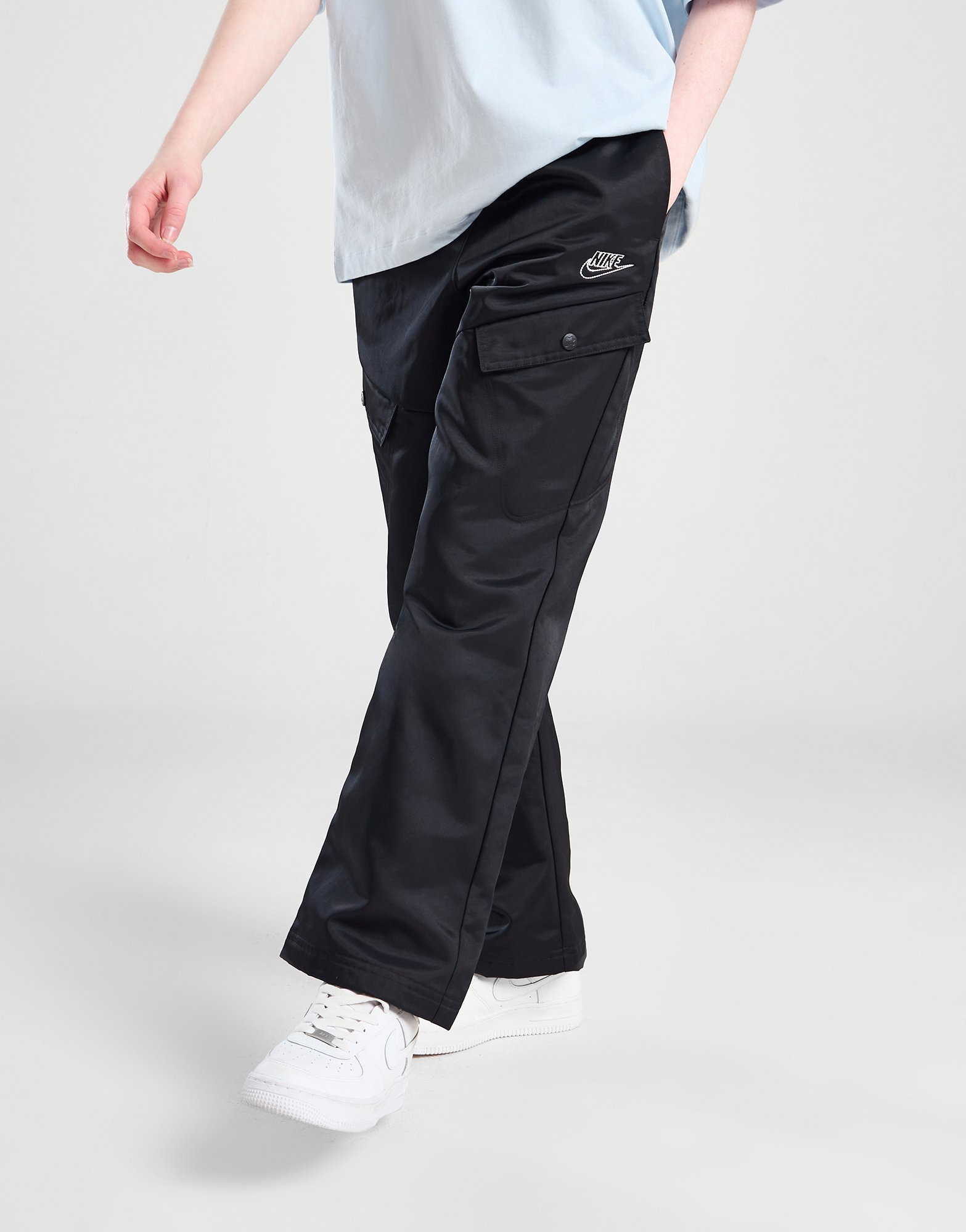 Nike Girls' Woven Wide Leg Track Pants Junior