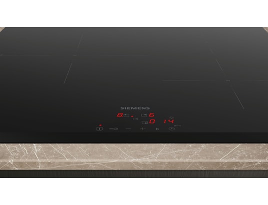 SIEMENS - Plaque induction EH631BJB6E, IQ100, 3 foyers, 7400w,