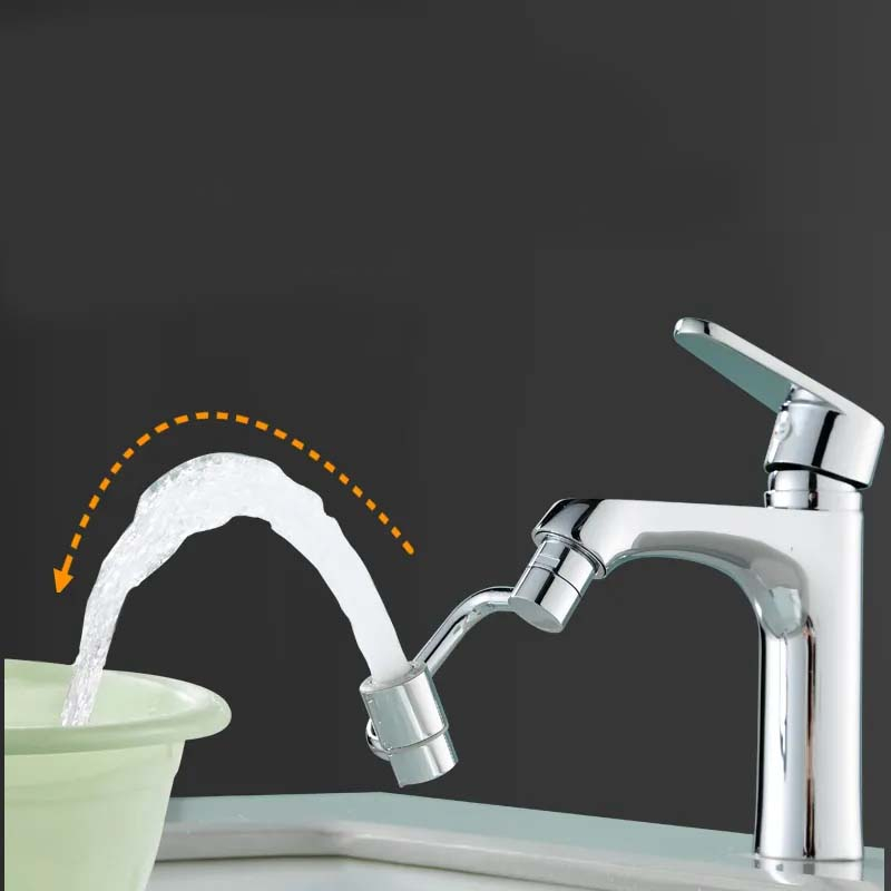 Wasserhahn Verlängerung Drehbarer Armaturen Aufsatz für Küche / Badezimmer - Gold