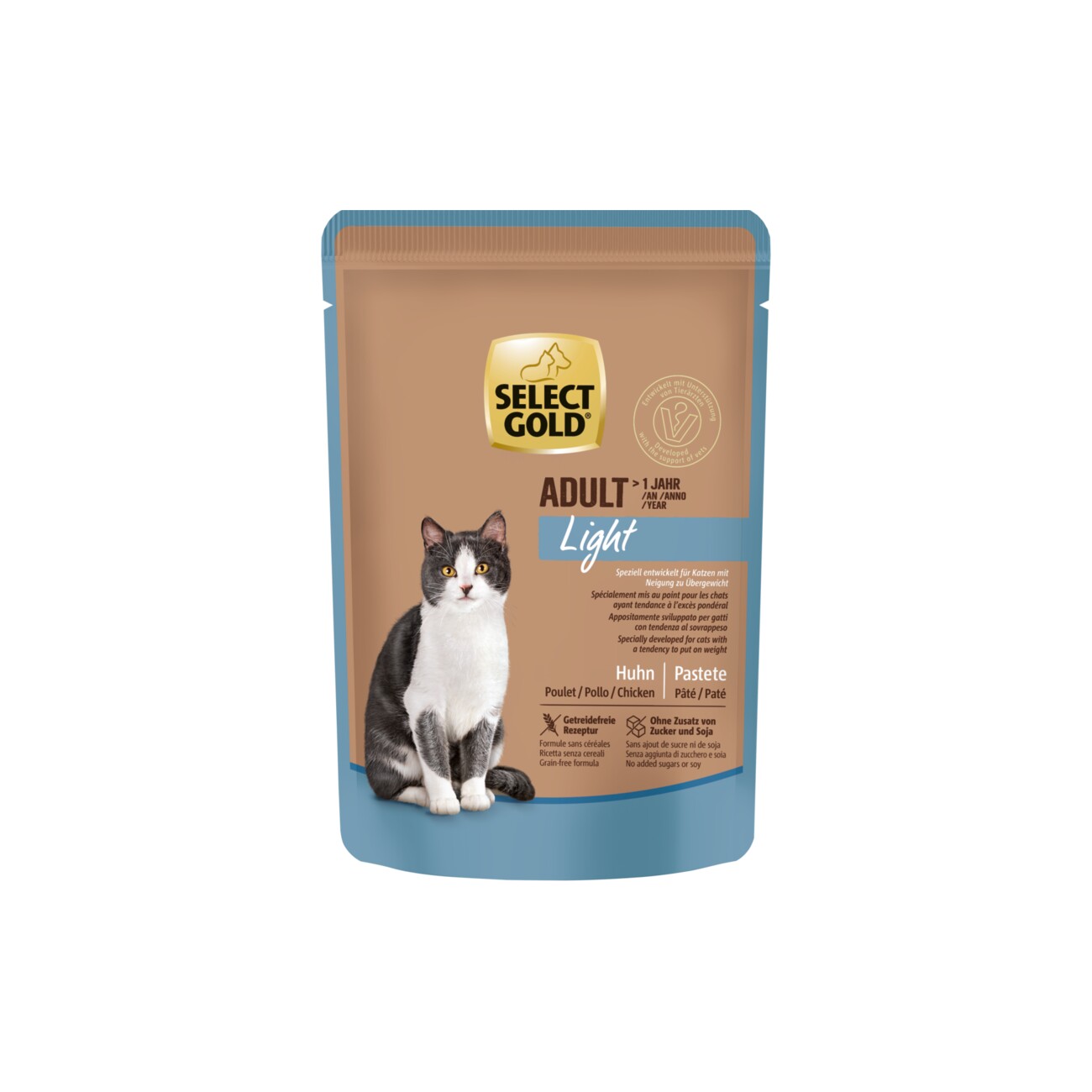 SELECT GOLD Adult Light 12x85 g