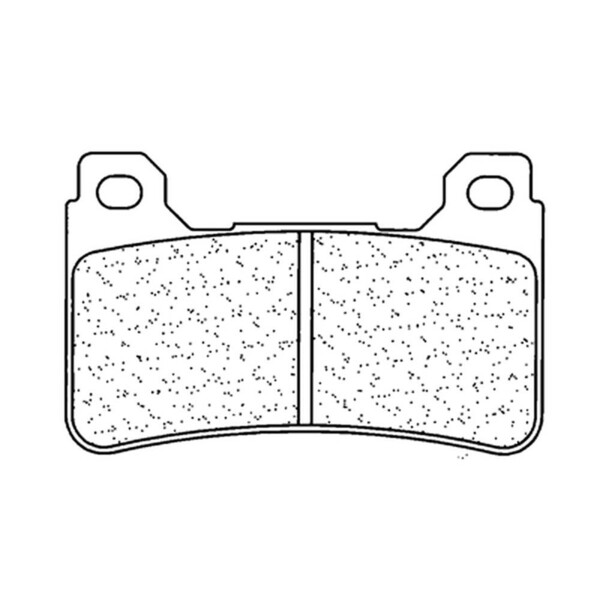 Cl brakes - Plaquettes de frein Racing métal fritté - 1134C60