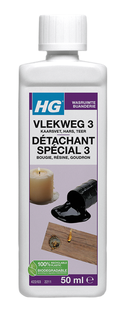 HG Textiel Vlekweg Kaarsvet//Teer/Hars 50ML