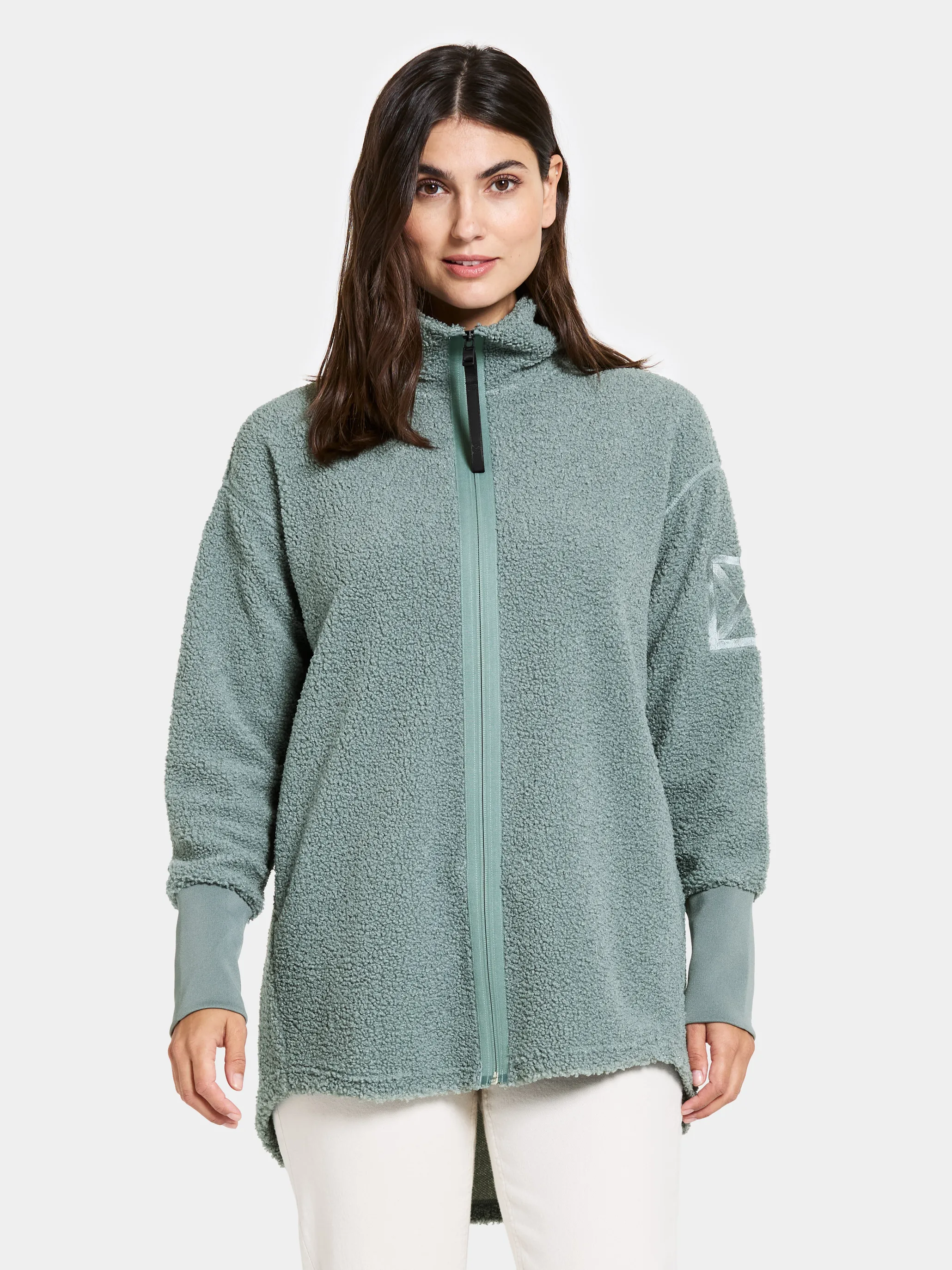 Didriksons Women's Sally Full Zip 2 Factory Blue