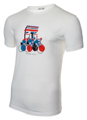 T-Shirt LeBram x Sports d'Époque Place de l'Étoile Blanc