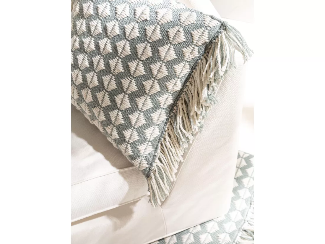Coussin d'intérieur et d'extérieur Morty Bleu 40x40 cm