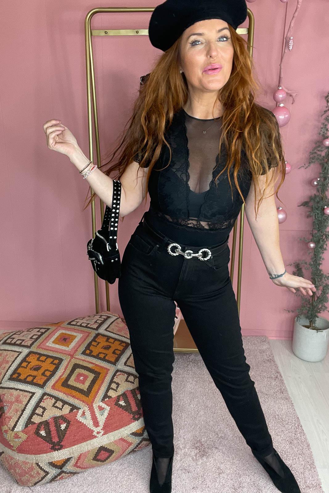Pieces Sicca SS Bodystocking