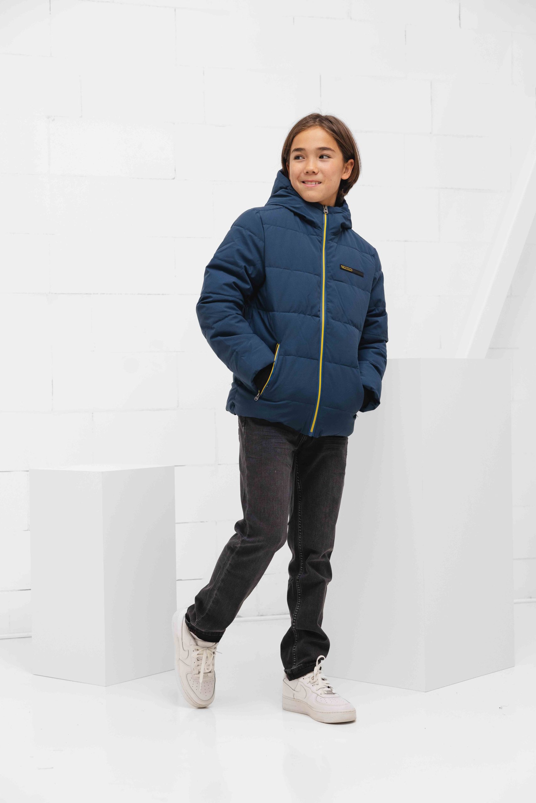 Vingino Terrel Jas Kids Donkerblauw