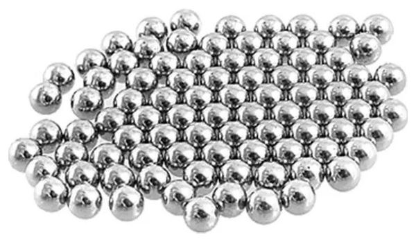 Billes de Roulement Elvedes en Acier 100 Pcs - 5/32'