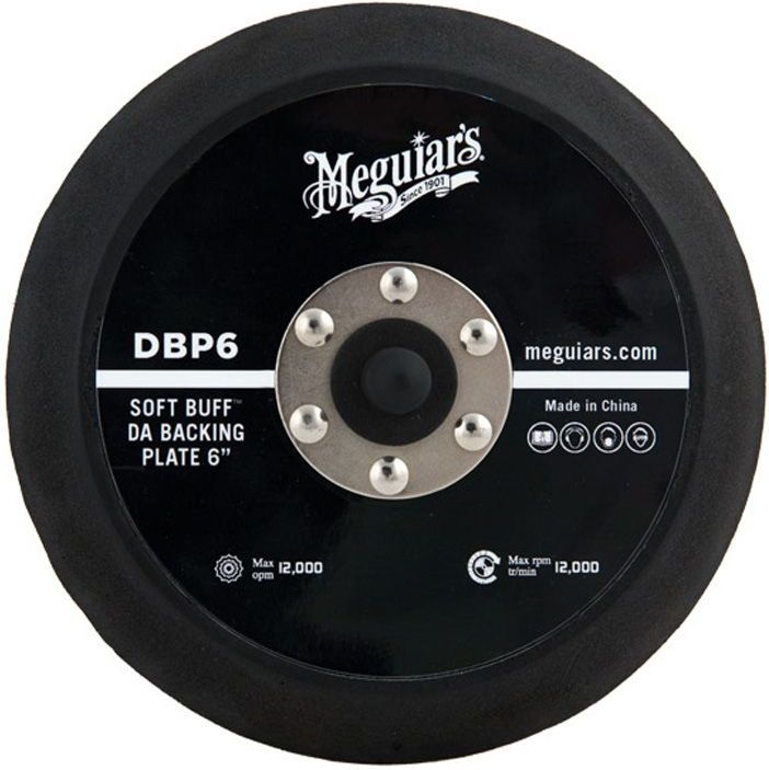 Meguiars - DA Soft Buff - Backing Plate - 6 Inch - Innovatieve Steunplaat