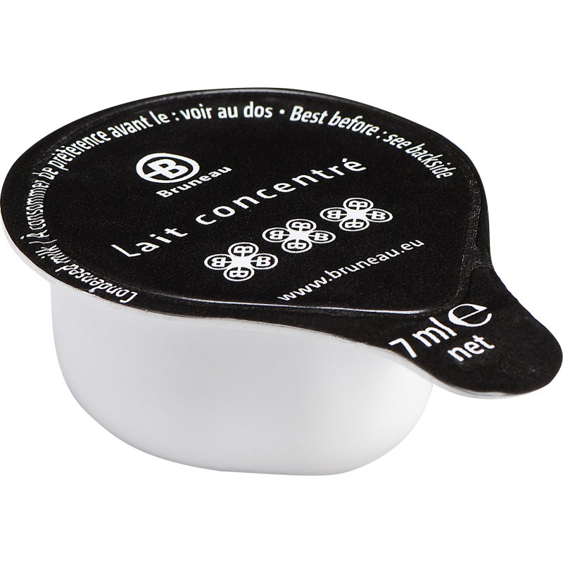 Lait concentré Bruneau - Boîte distributrice de 200 coupelles