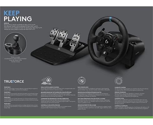Logitech G923 SE Racing Wheel and Shifter Combo for Xbox Series X|S, Xbox One and PC
