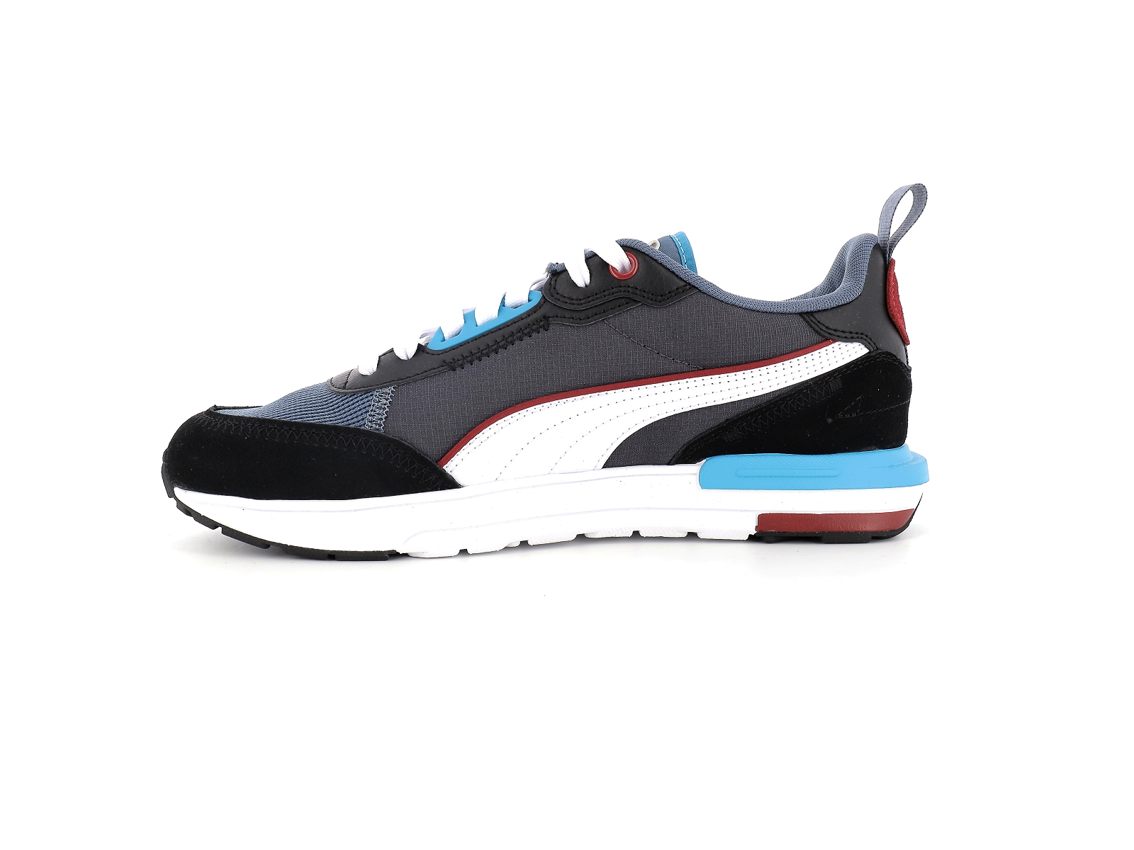 Puma-383462 Matières combinées Bleu