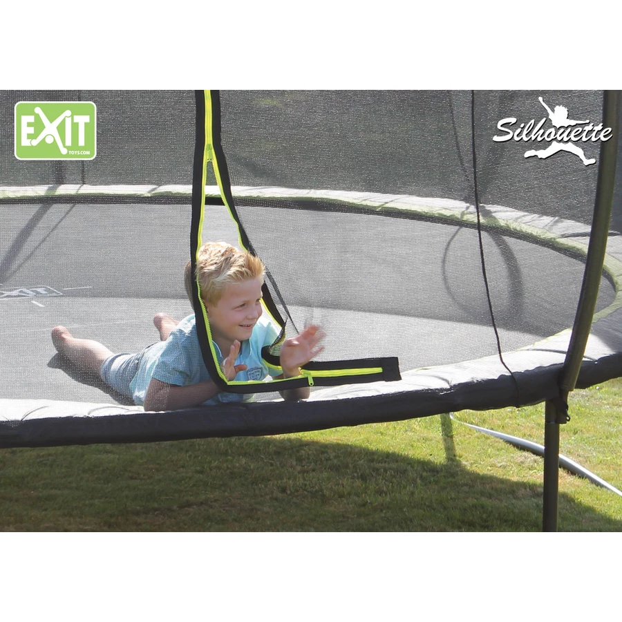 EXIT Trampolin Silhouette ø244cm - schwarz