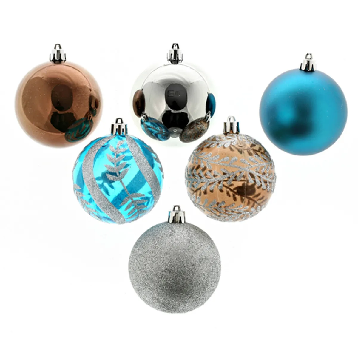 Atmosphera, Createur D'Interieur Atmosphera - Boules de Noël (6 pcs)
