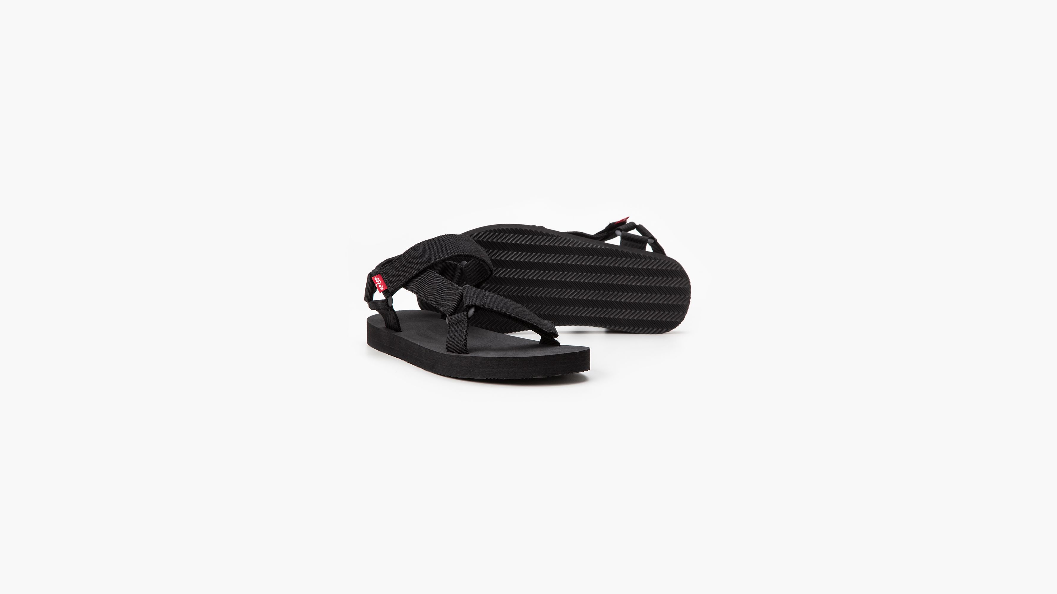 Levi's® Homme sandales Tahoe - Full Black - Noir
