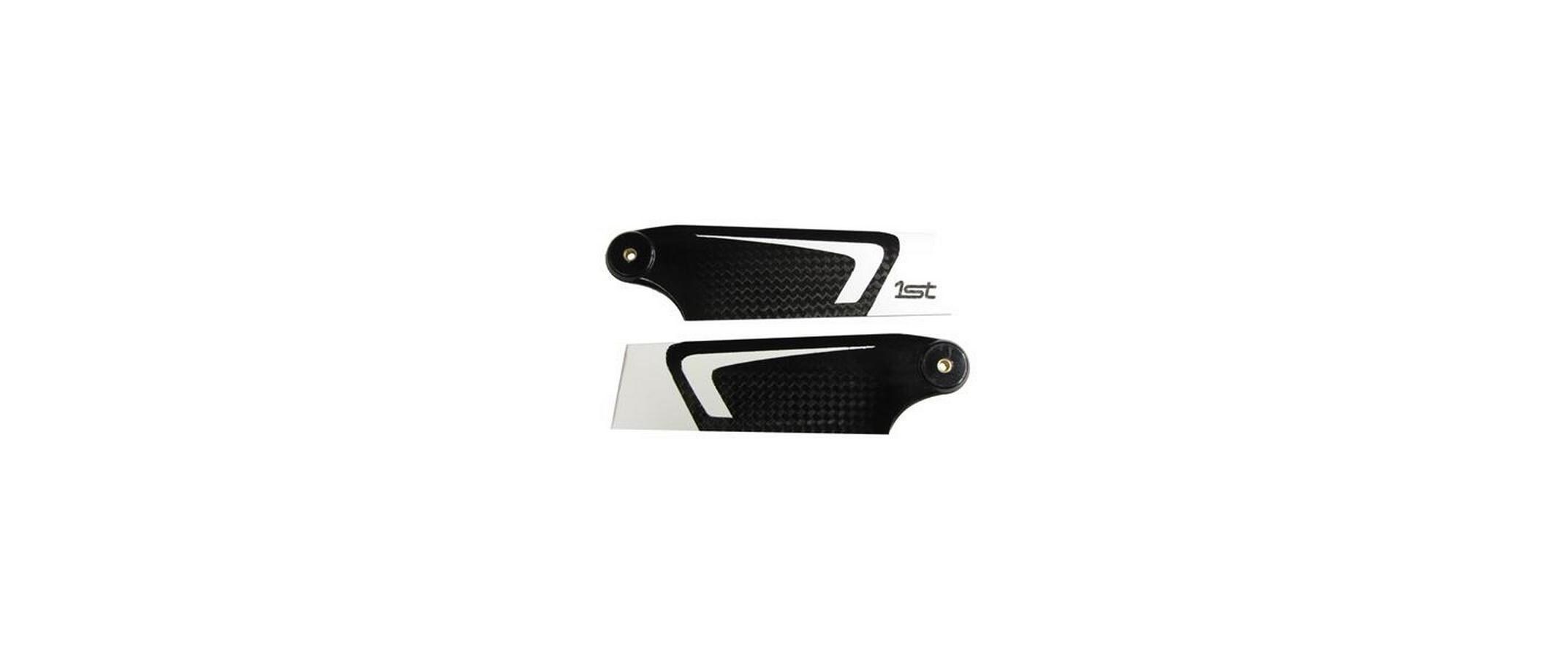 Heckrotorblätter Carbon, 85 mm 2 Stück85 mm CFK Heckrotorblätter