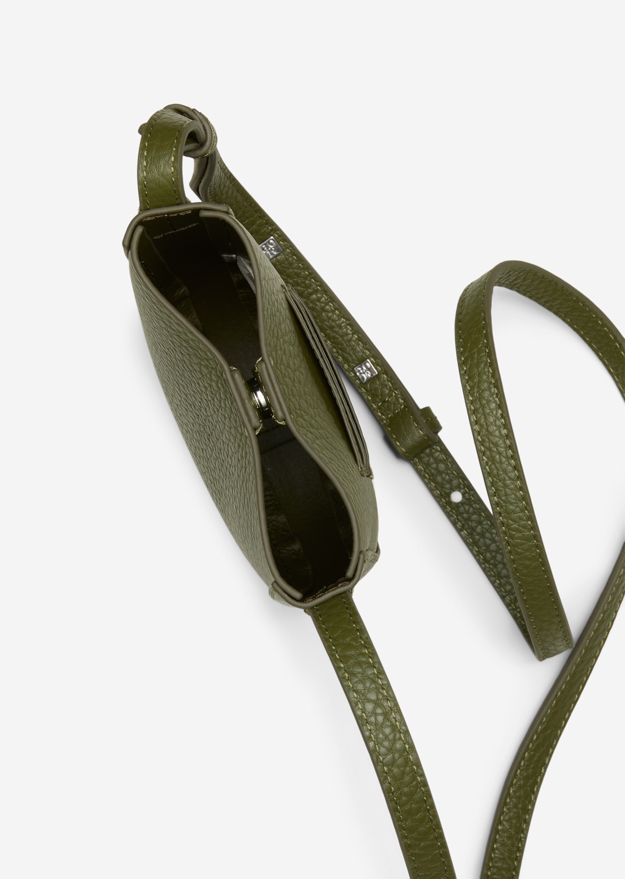 Smartphone-Tasche aus genarbtem Rindleder