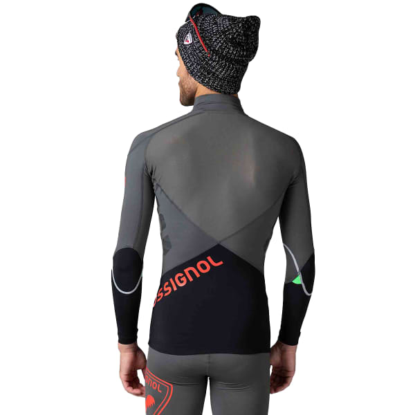 T-shirt ski de fond ROSSIGNOL INFINI COMPRESSION RACE TOP ONYX GREY
