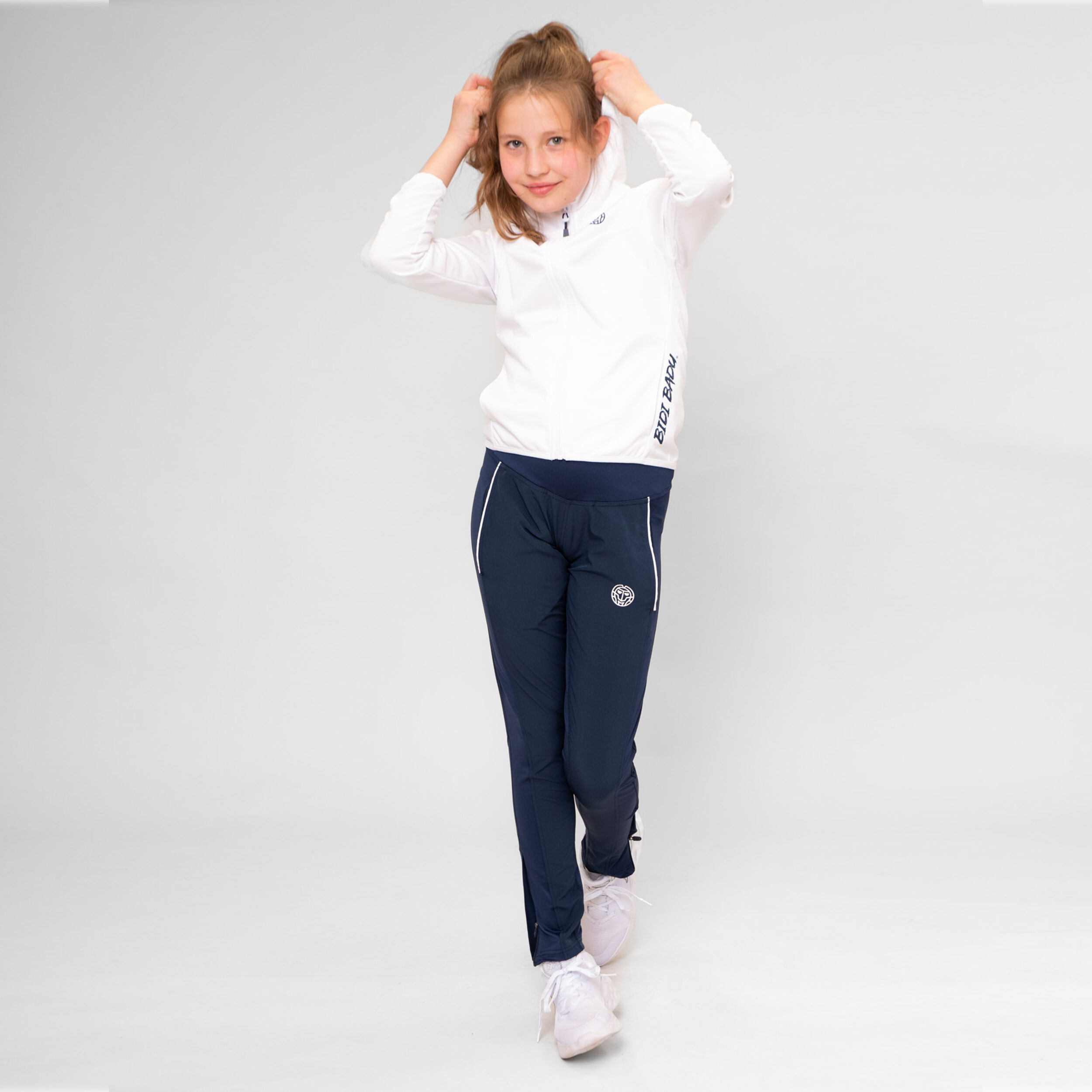 BIDI BADU Crew Pantalon Survêtement Filles - Bleu Foncé