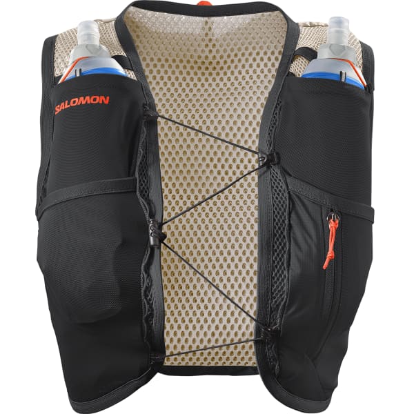 Sac trail SALOMON ACTIVE SKIN 4 W SET EMERGLOW/BLACK
