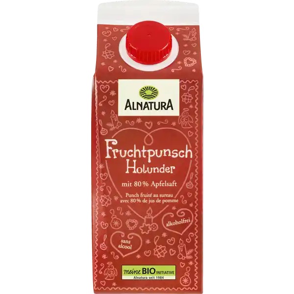 Bio Fruchtpunsch Holunder