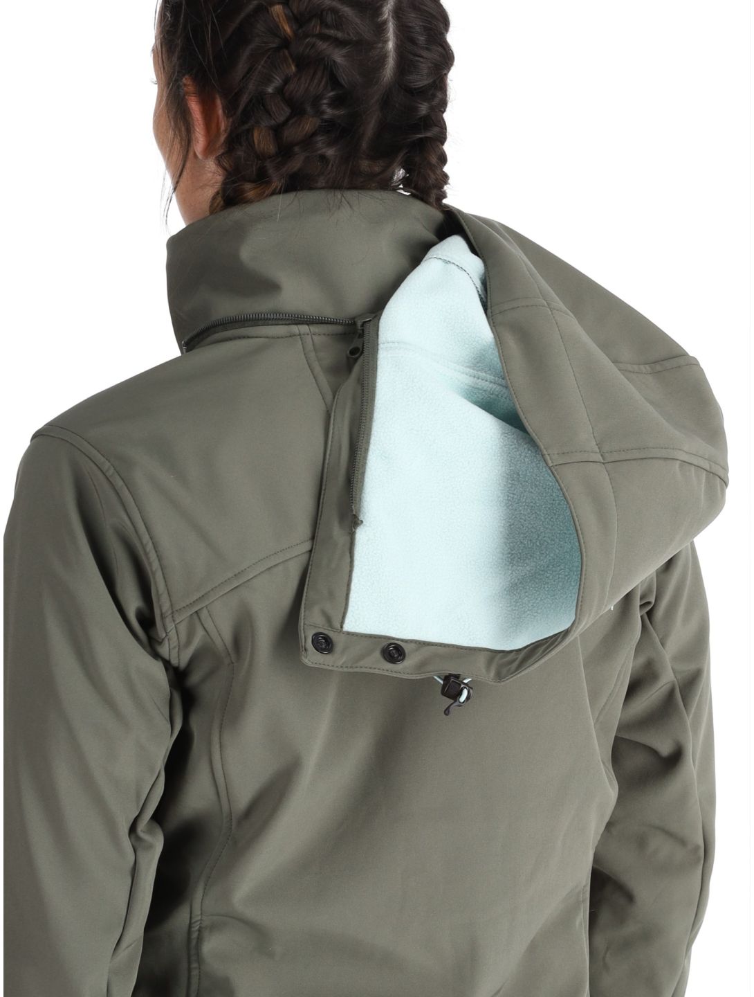 Ravia softshell ski-jas dames