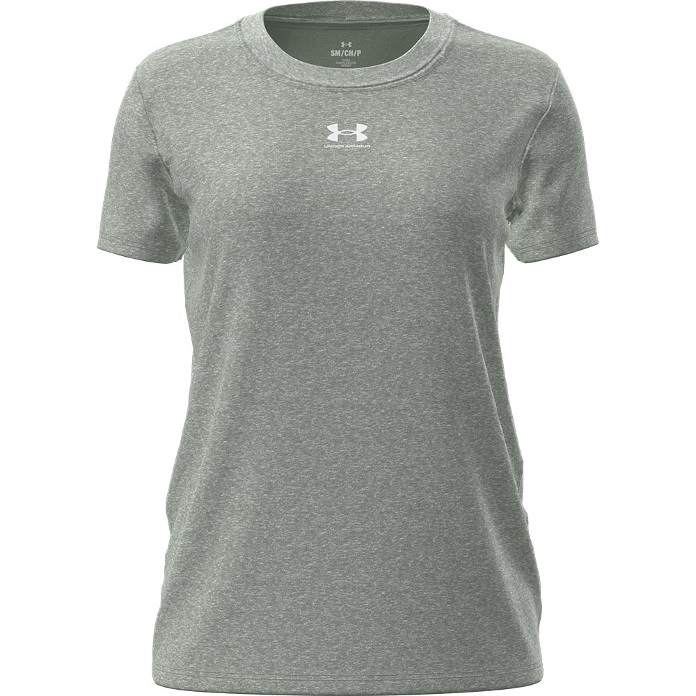 Under Armour UA Rival Core T-Shirt Damen silica green
