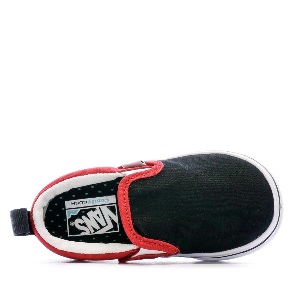 Vans Baskets Noir/Rouge Garçon Vans Comfy
