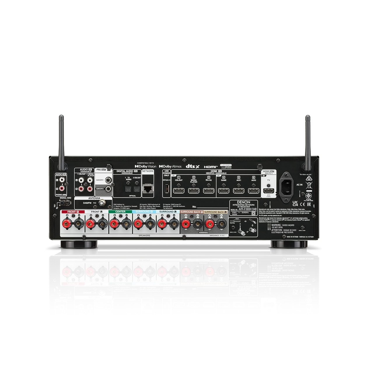 DENON AVR-X1800H DAB