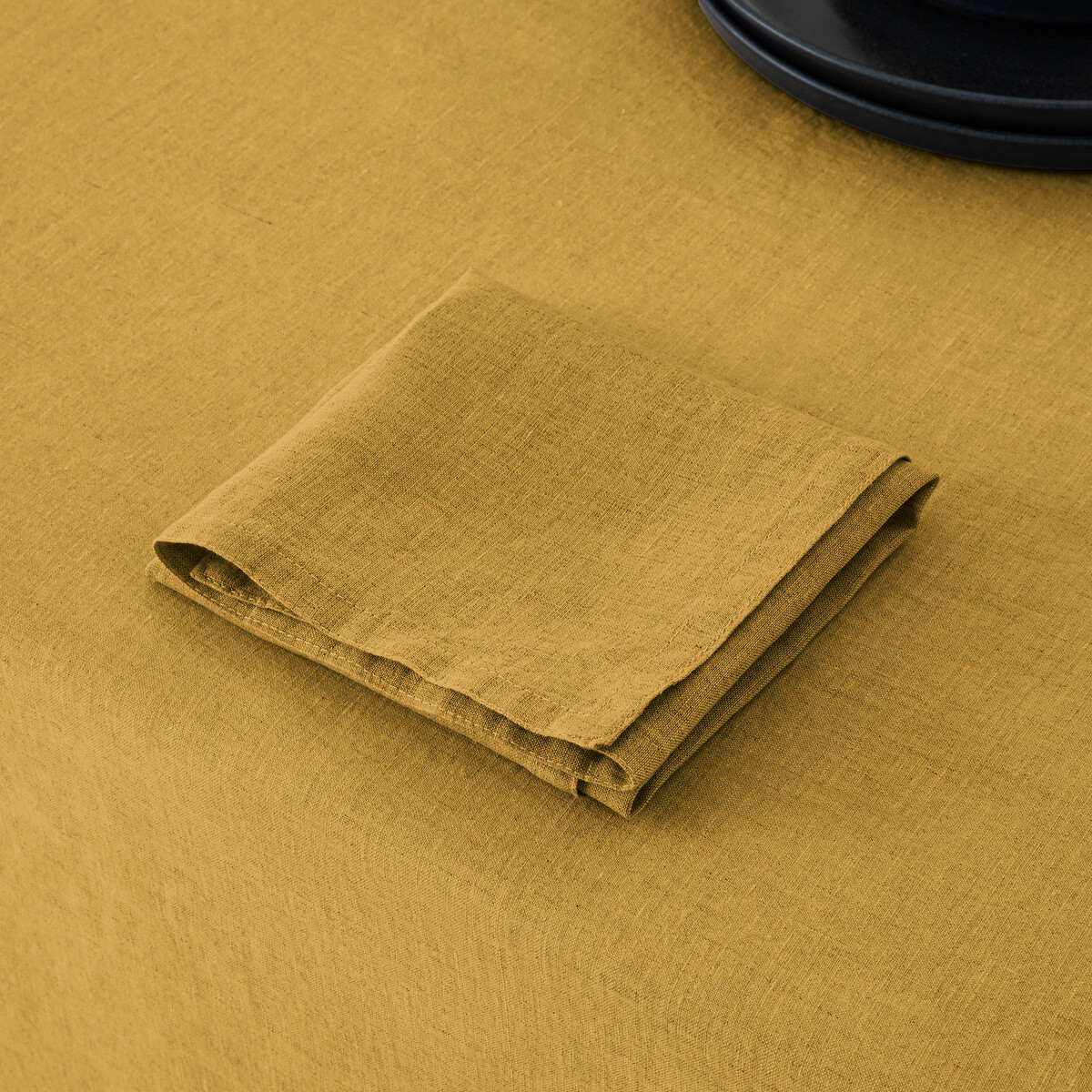 LA REDOUTE INTERIEURS<br>Toalha de mesa em linho lavado, Victorine