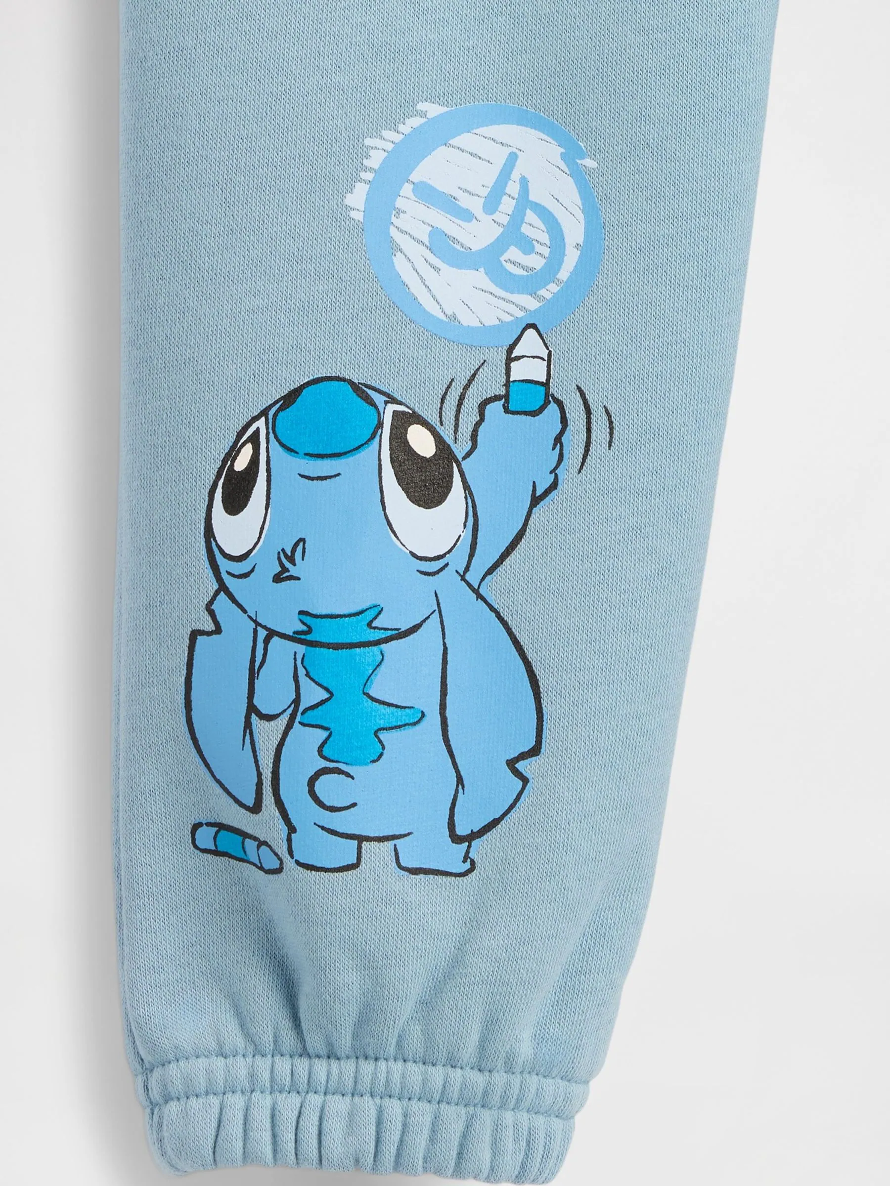 Gap Lilo and Stich relaxed-fit joggingbroek met logo en elastische taille (6mnd -5jr)