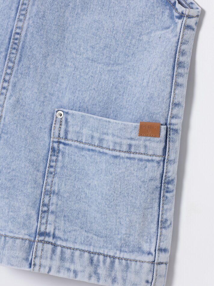 Macacão jeans - Índigo