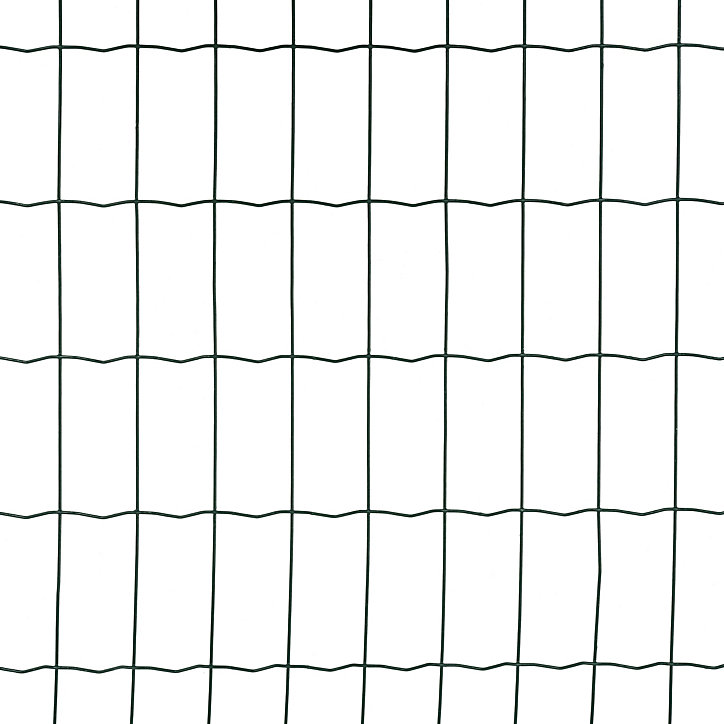 Grillage soudé maille 50 x 100 mm vert 20 x h.2 m