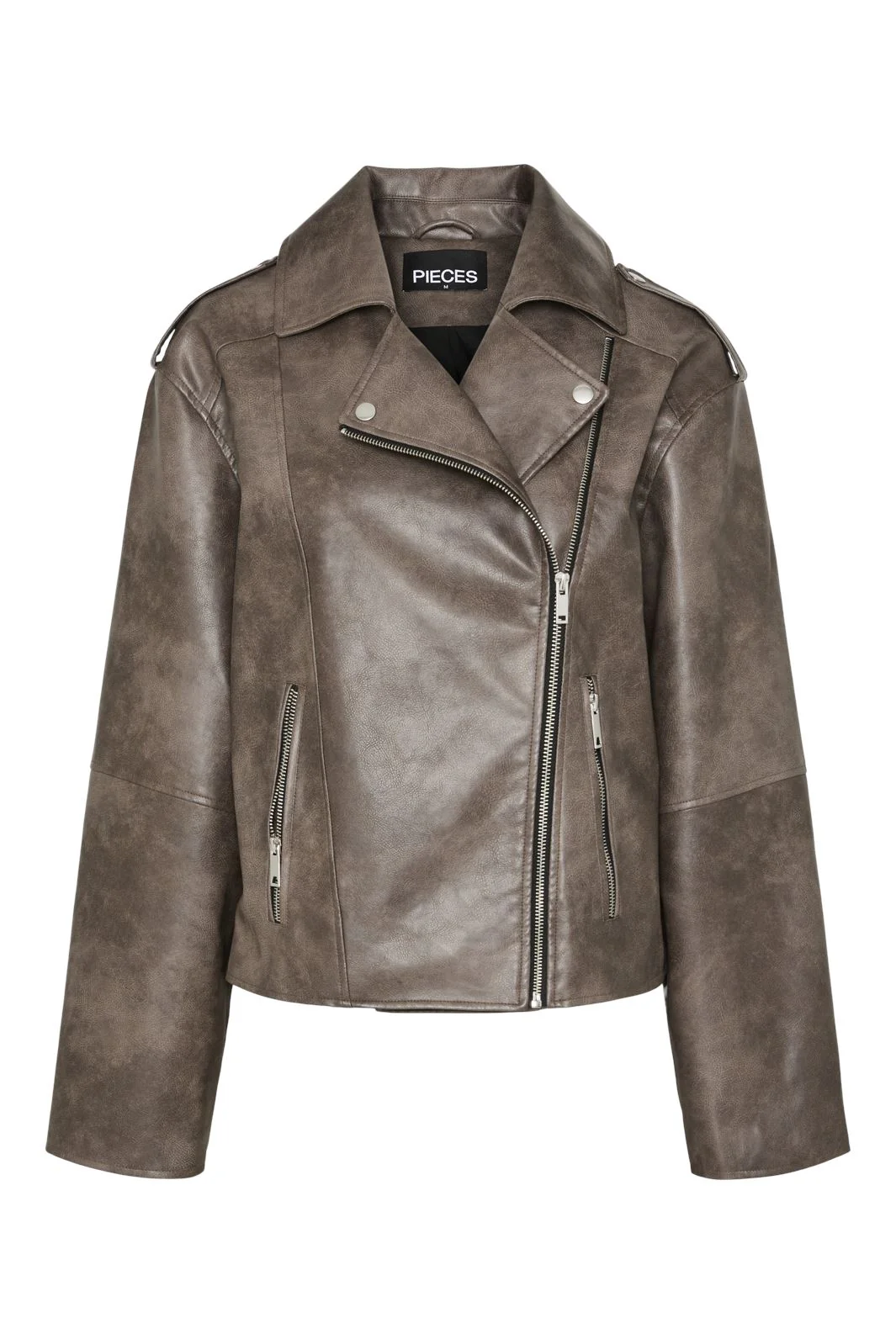 Pieces Pcsadie Ls Pu Jacket