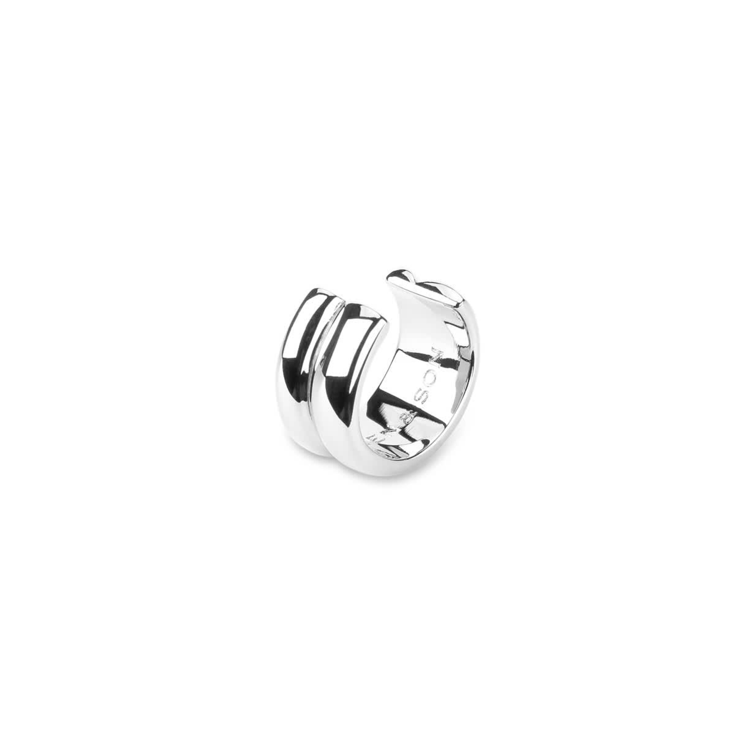 Ear Cuff Spirited Silver