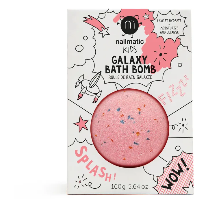 Nailmatic Kids Boule de bain Red Planet - 160 g | Rose