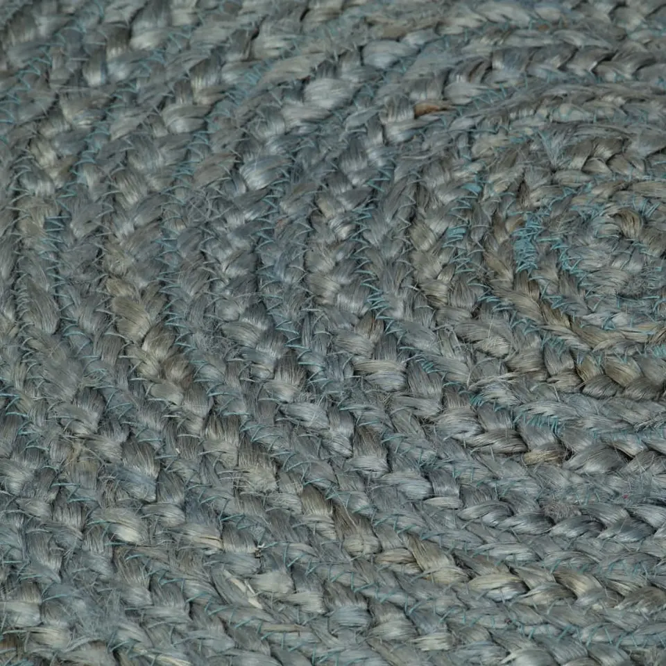 vidaXL - Vloerkleed - Groen - Jute
