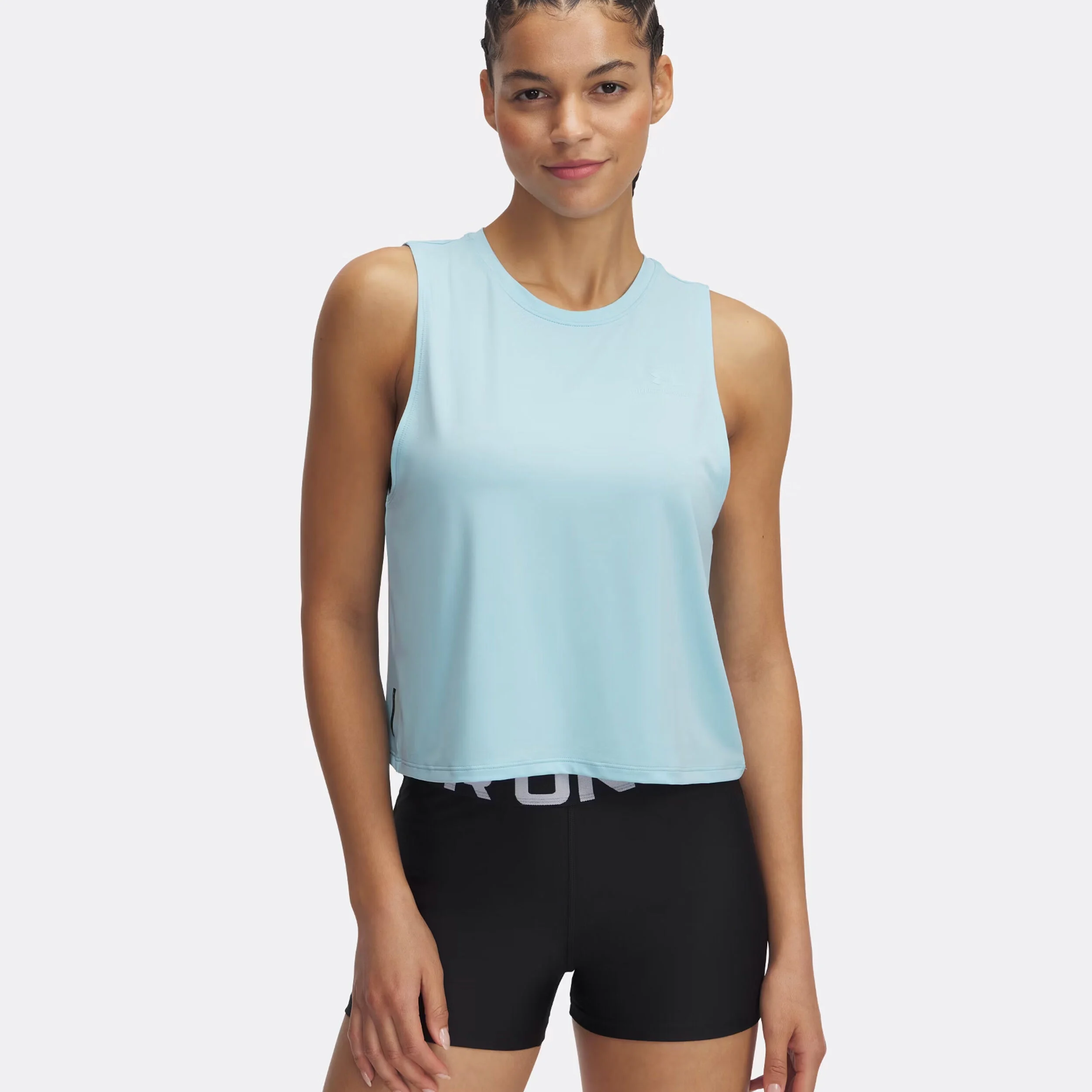 Under Armour Vanish Energy Crop Débardeur Tank Top Femmes - Bleu