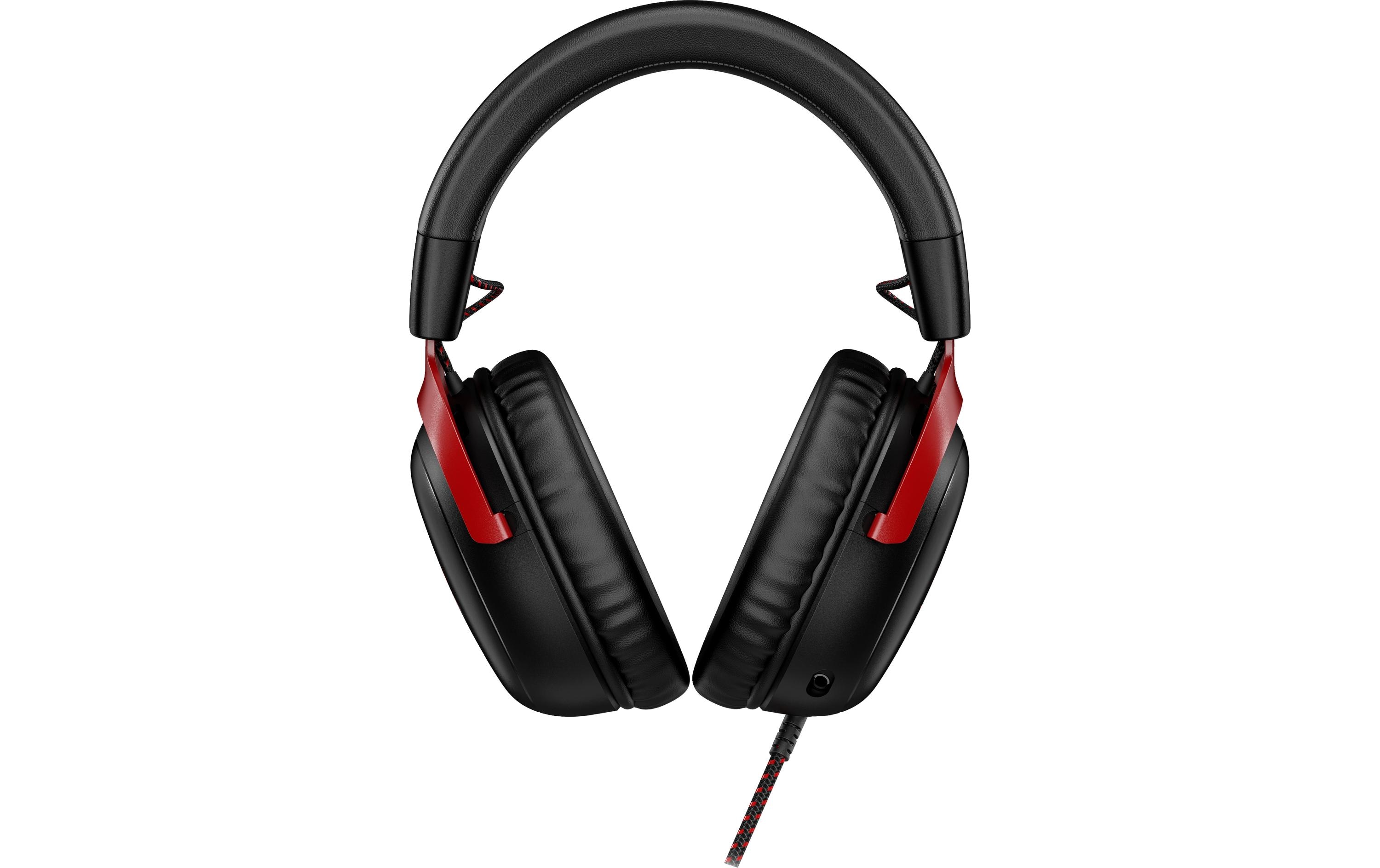 Headset Cloud III Rot/SchwarzKomfortables Gaming-Headset für PC und Spielkonsolen
