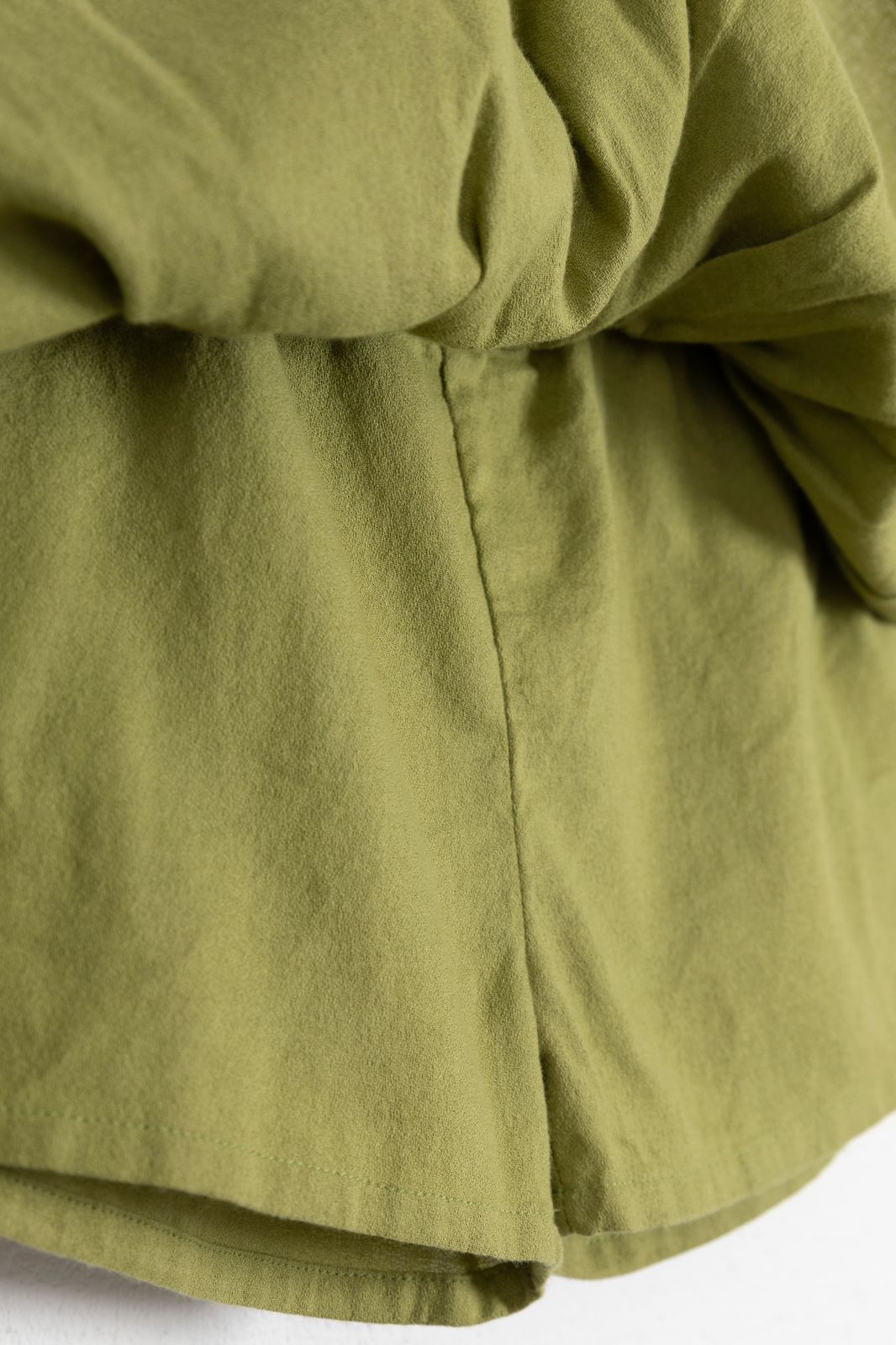 Groene ruffle rok