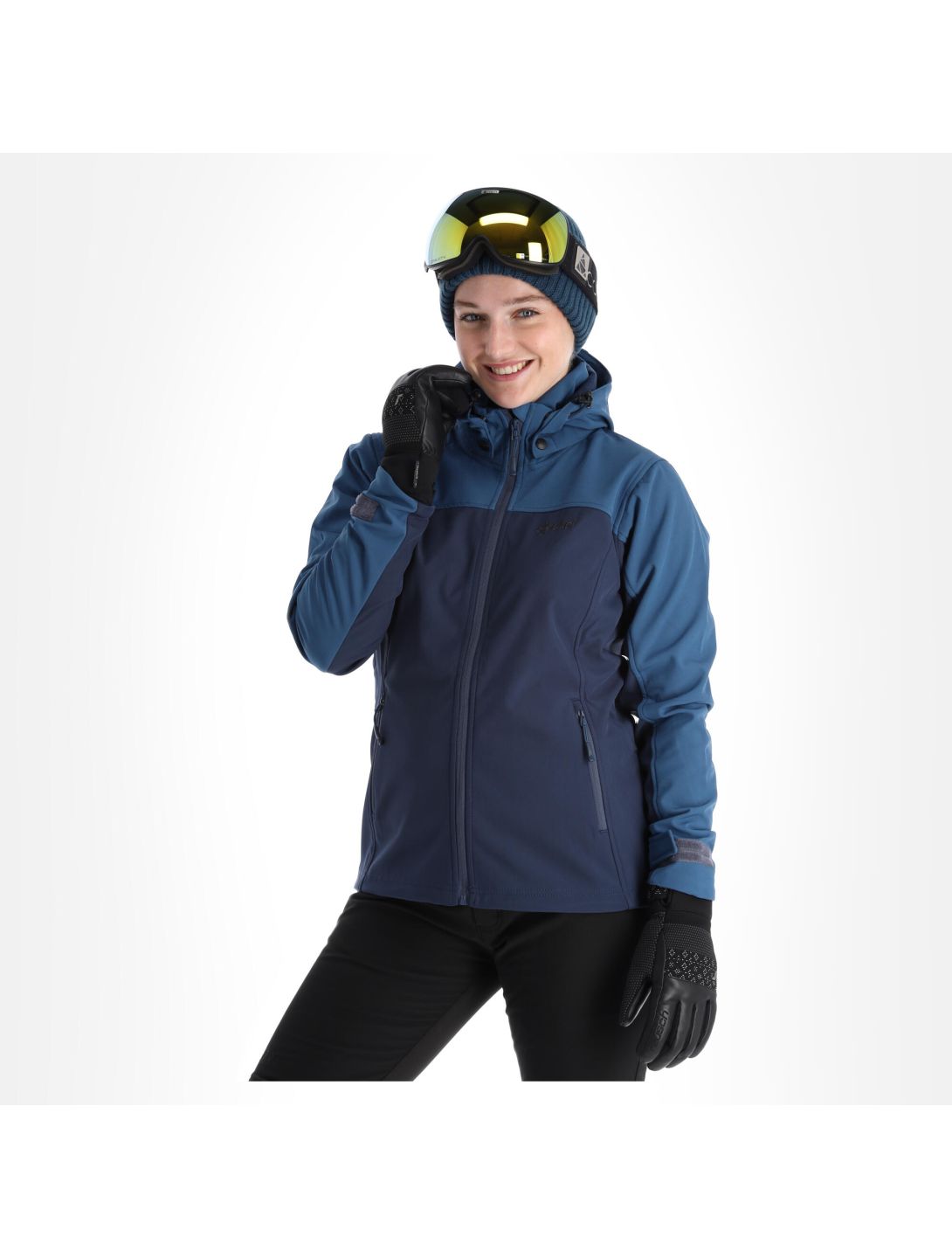 Ravia-W softshell ski-jas dames