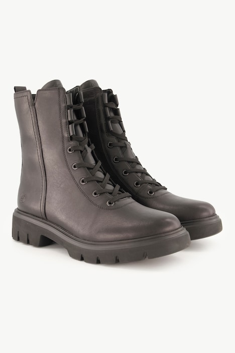 Remonte Lederstiefel, Lammwolle, Zipper, Weite G