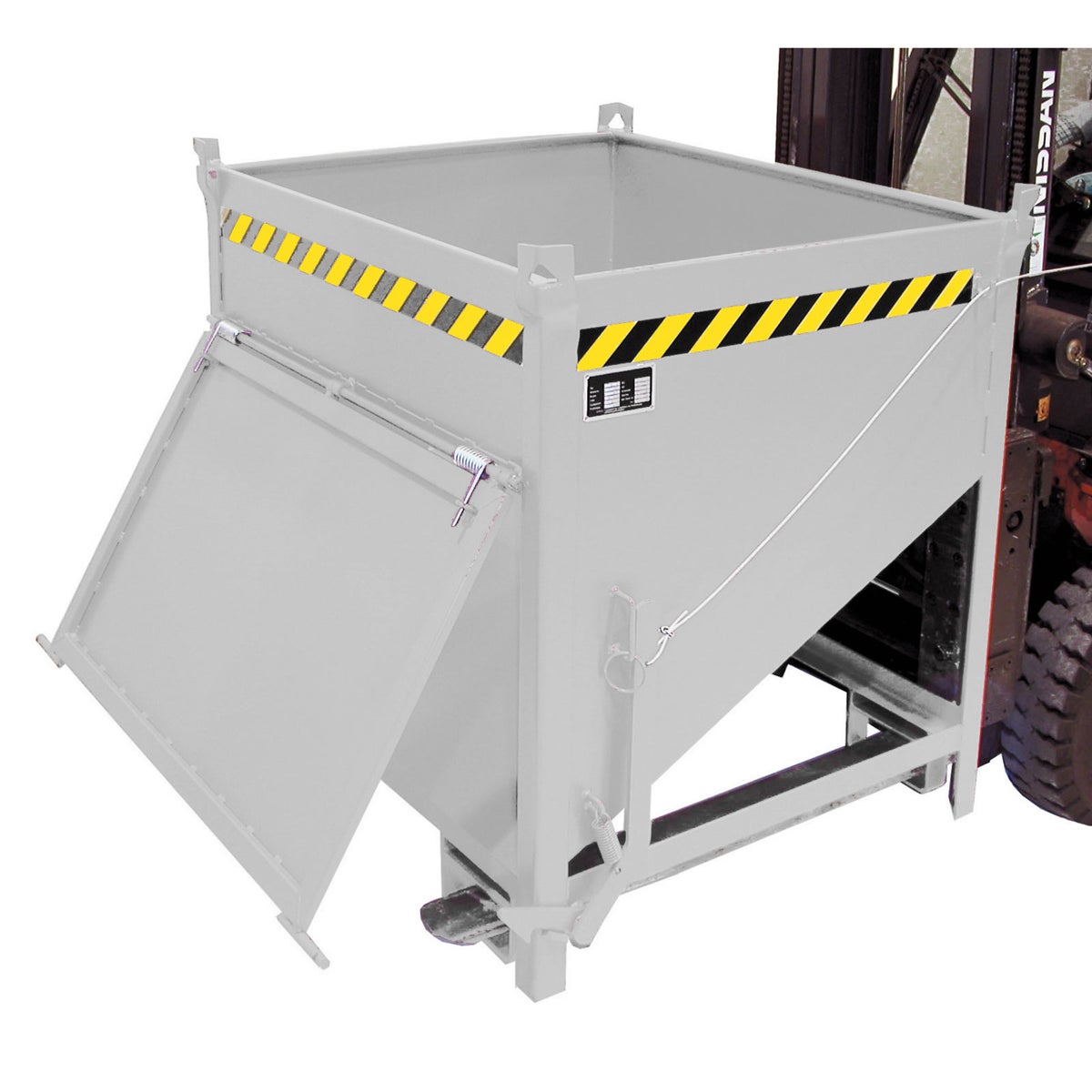 Bauer silocontainer SGK 75, thermisch verzinkt