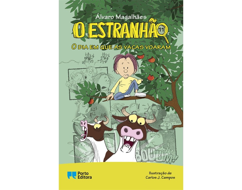 LIVRO O ESTRANHÃO - O DIA EM QUE AS VACAS VOARAM