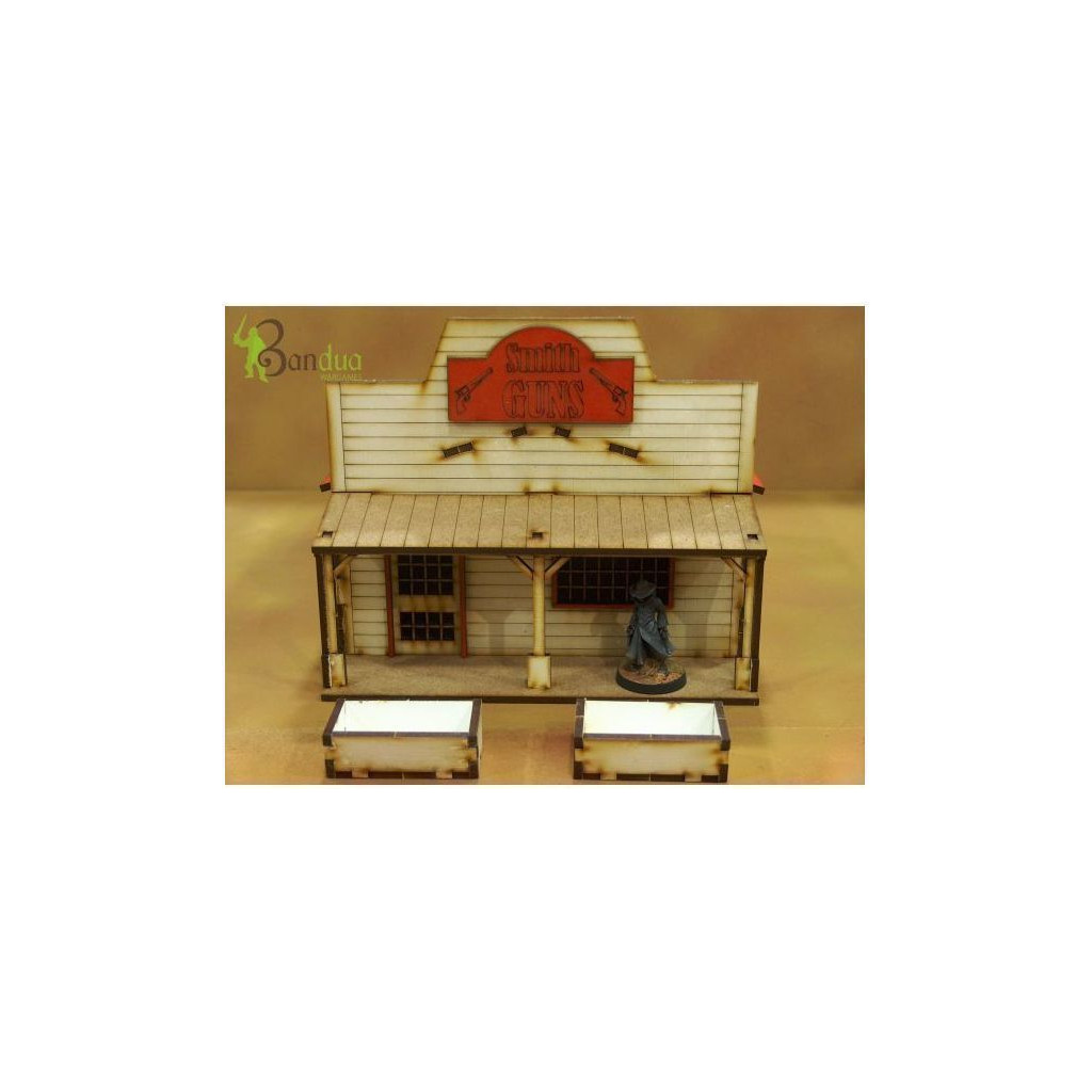 Prepainted Far West Shop 1