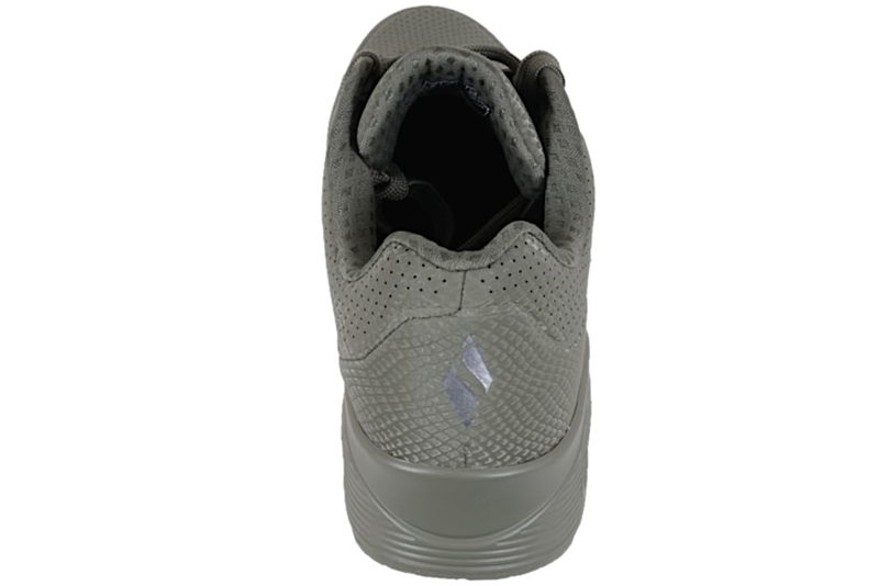SKECHERS UNO - SHINY SCALE OLIVE GREEN SNEAKER