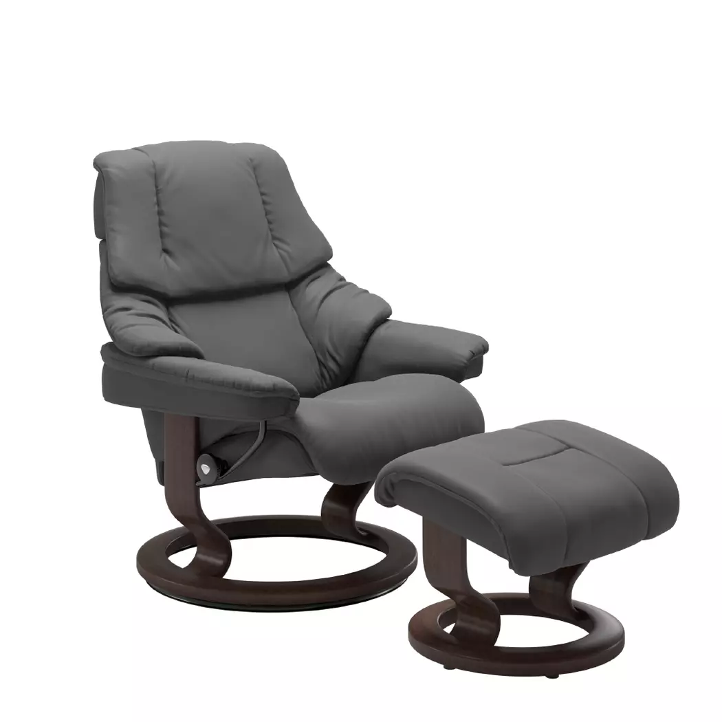 Sessel mit Hocker Reno Classic
